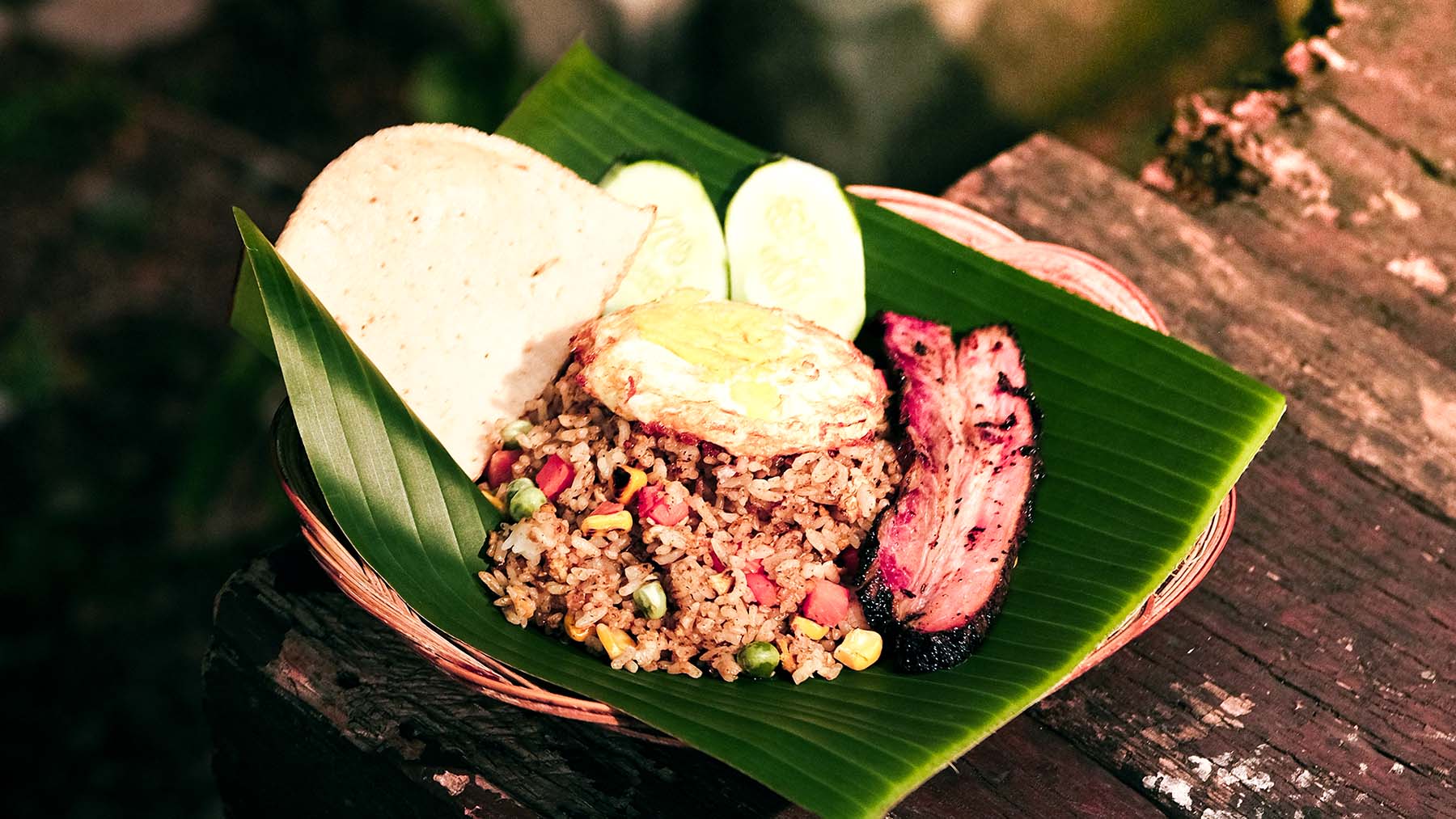 Nasi Goreng Smoked Beef